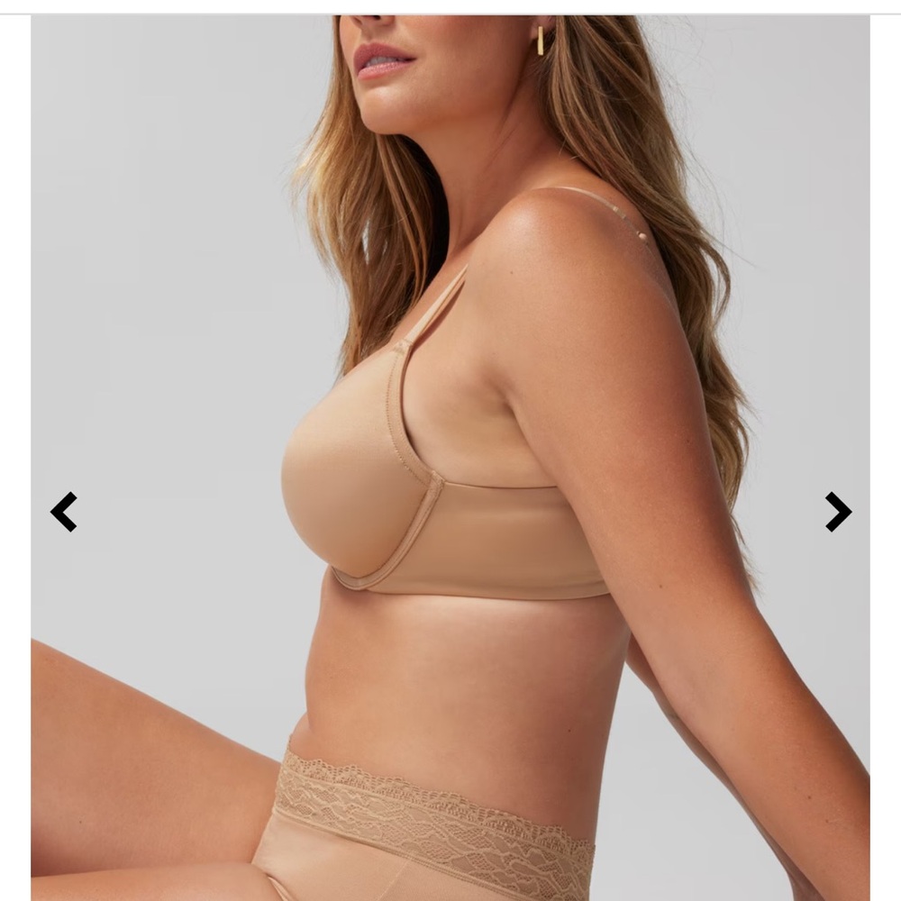 NWT Soma "Stunning Push Up Plunge Bra" in Adobe Rose, size 40D - Picture 3 of 8